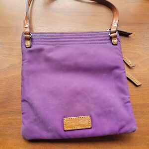 Dooney & Bourke Purple Nylon Crossbody Bag